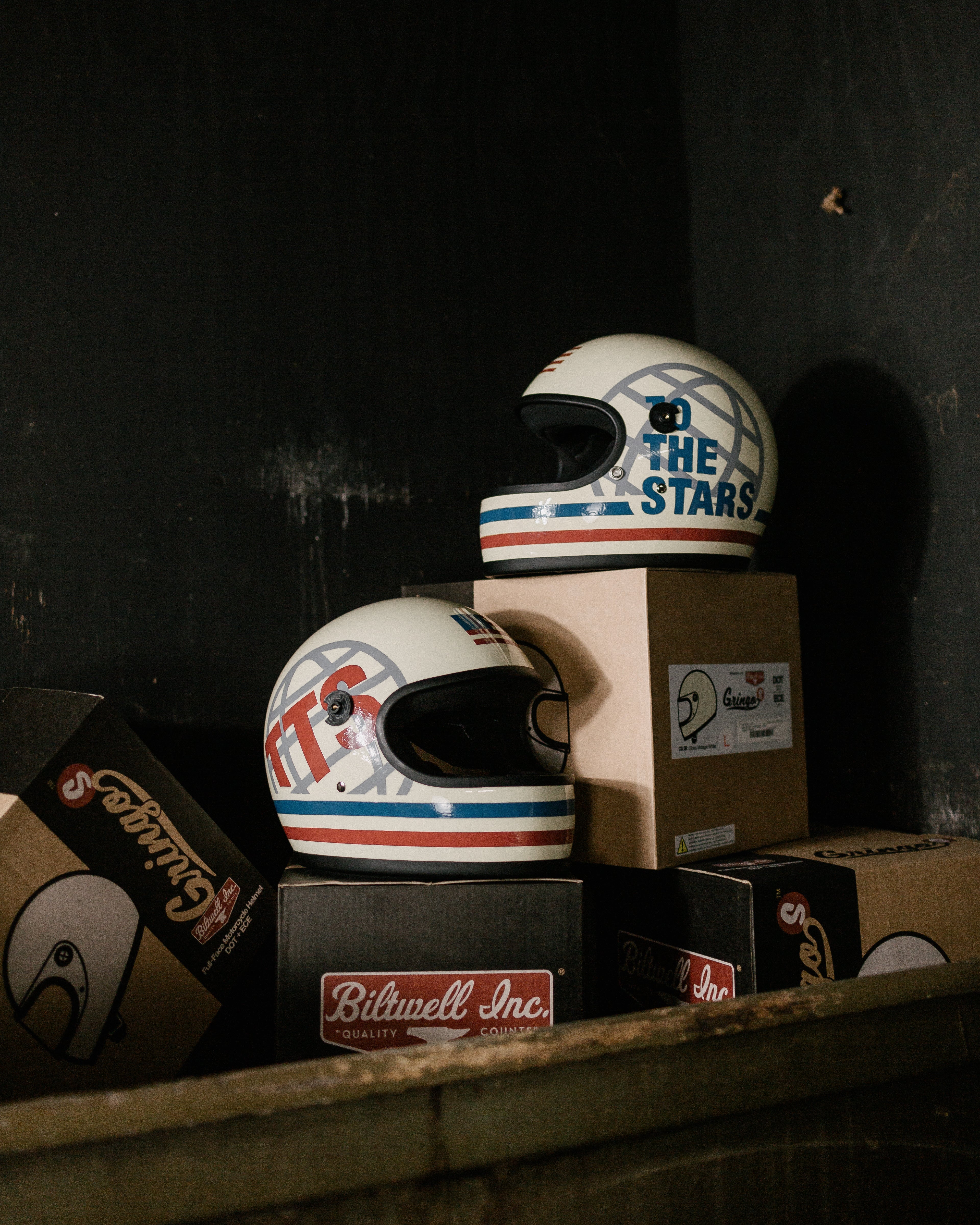 Shitty Helmets X To The Stars... Biltwell Helmets