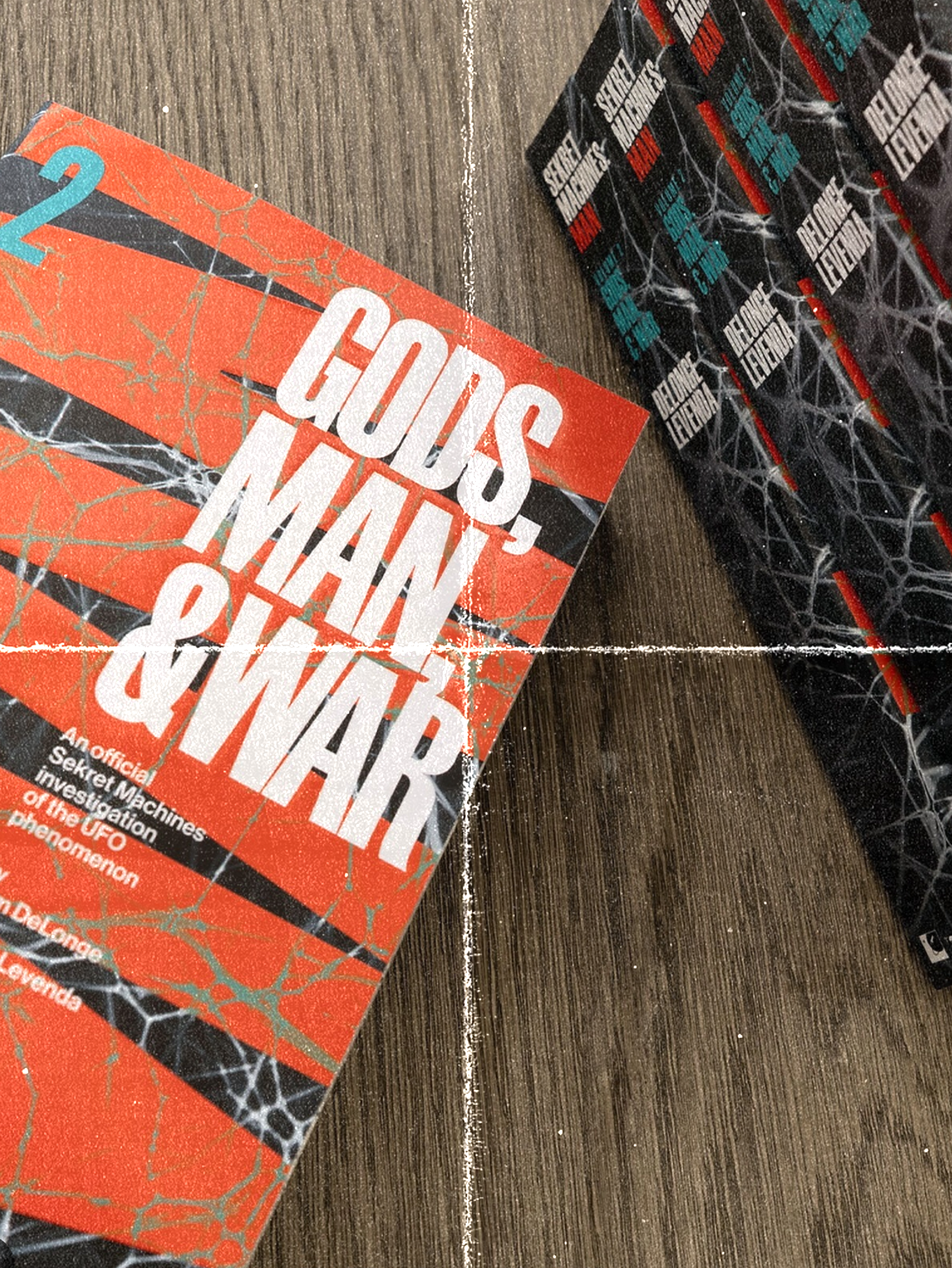 Sekret Machines: MAN Book Signing in Encinitas and Live Signing online