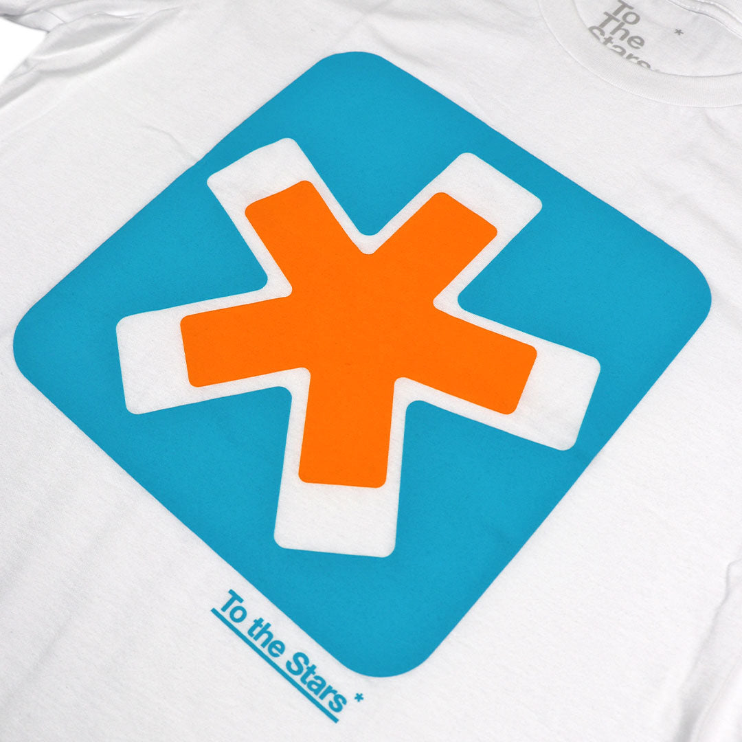 Asterisk Enclosed T-Shirt White