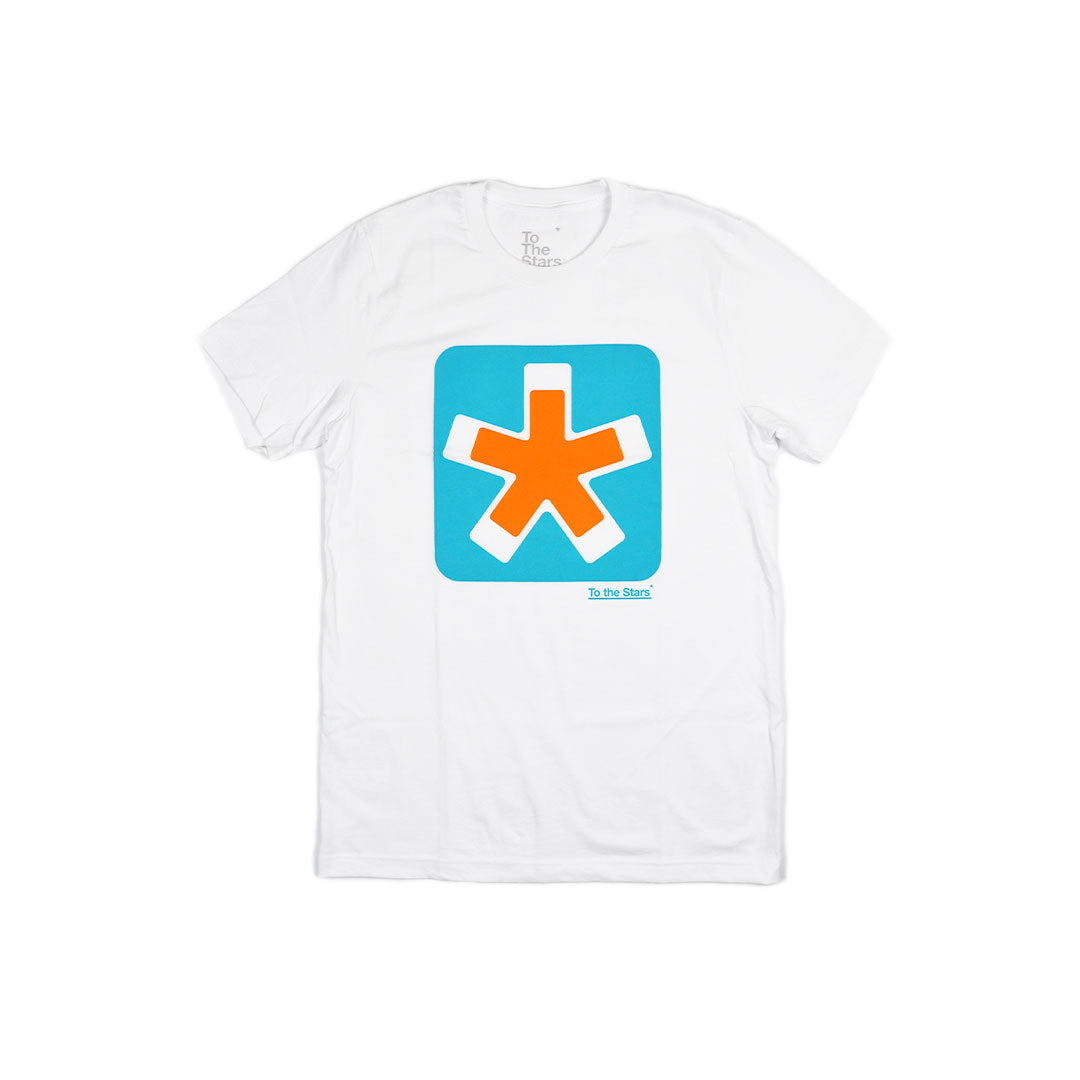 Asterisk Enclosed T-Shirt White