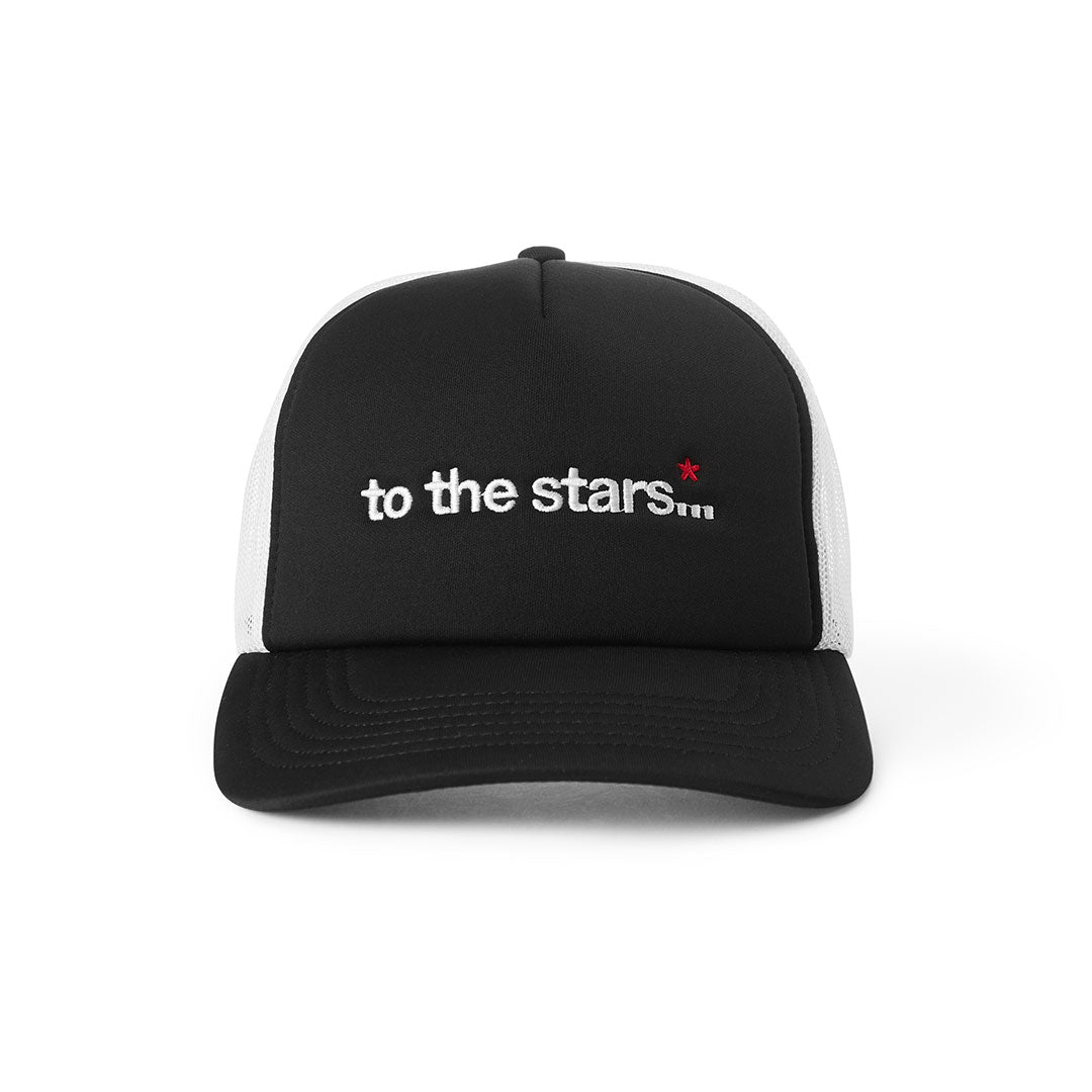 Ellipses Foam Trucker Hat Black