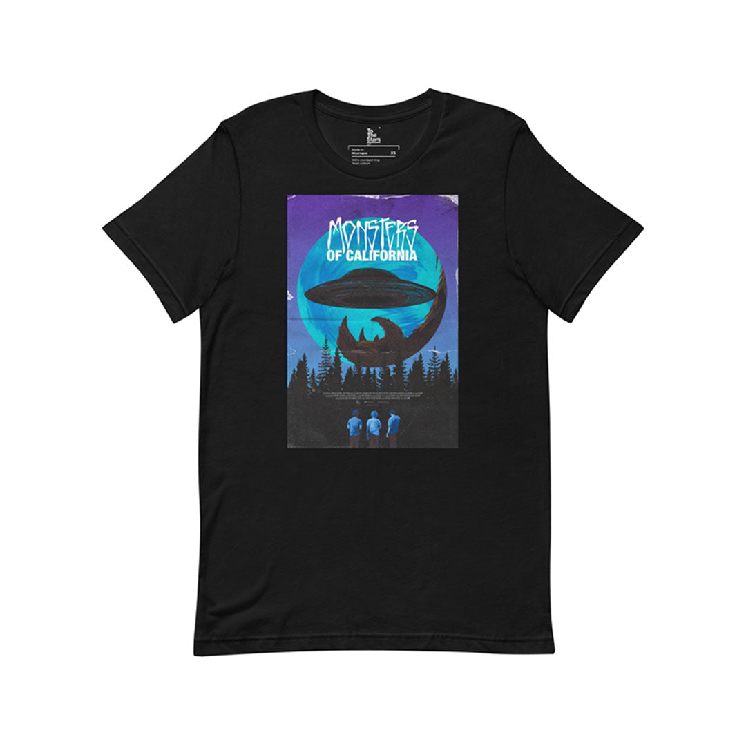 Monsters of California T-Shirt Black
