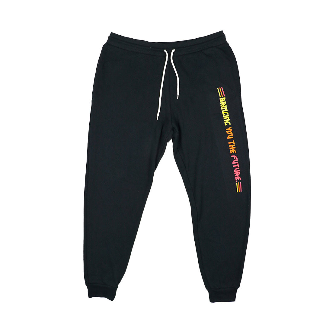 Metal Logo Joggers Black