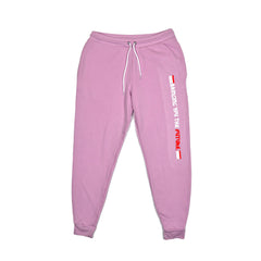 Metal Logo Joggers Lilac
