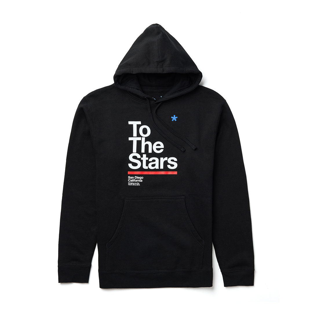 To The Stars* Package Pullover Hoodie Black