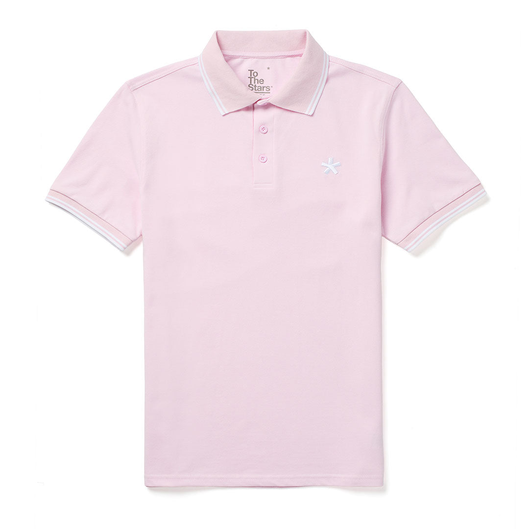 トップス tdk_void polo TTS* Polo Pink