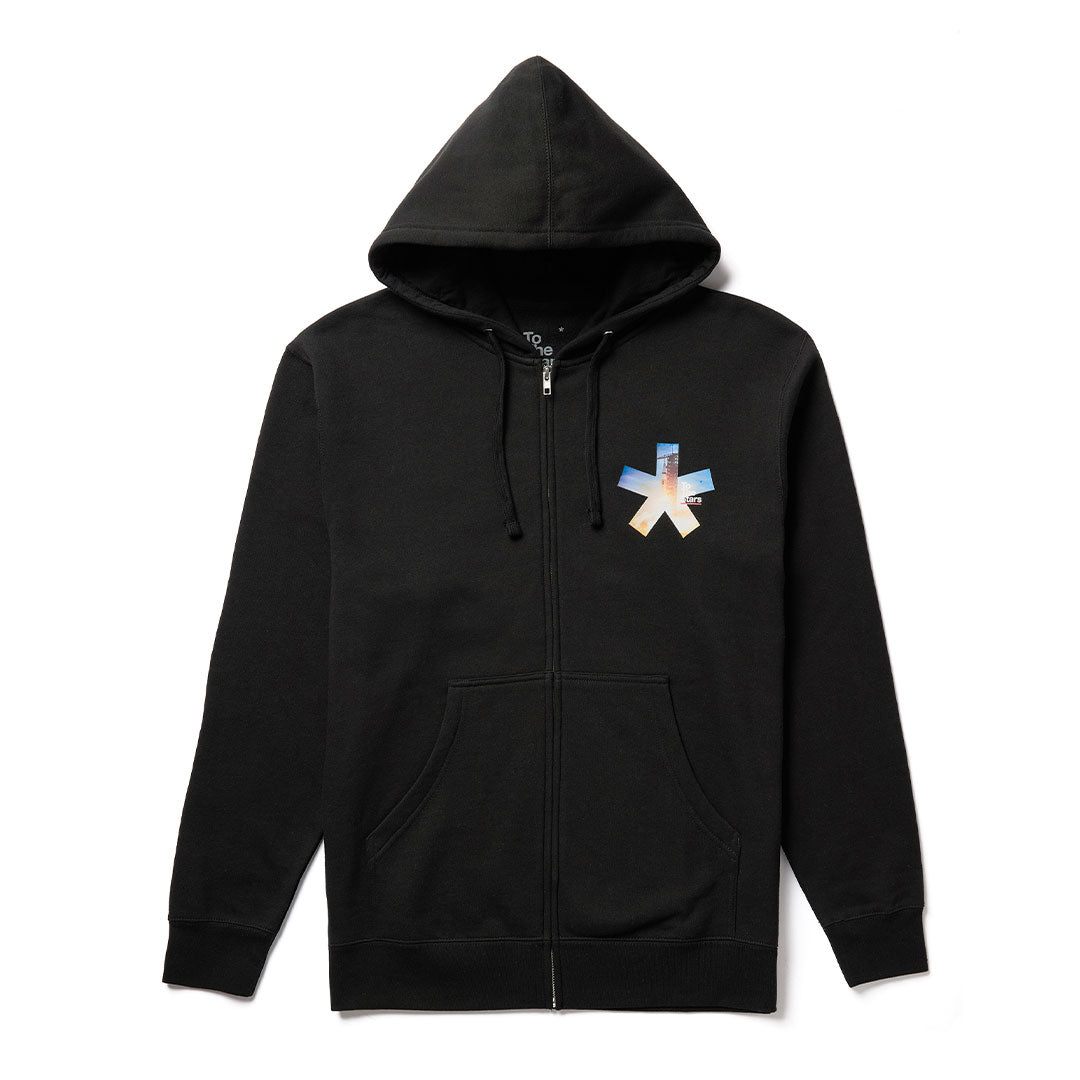 スターシップトゥルーパーズ Package Saturn V Zip-Up Hoodie Black