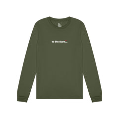 Smallcaps L/S T-Shirt Military Green