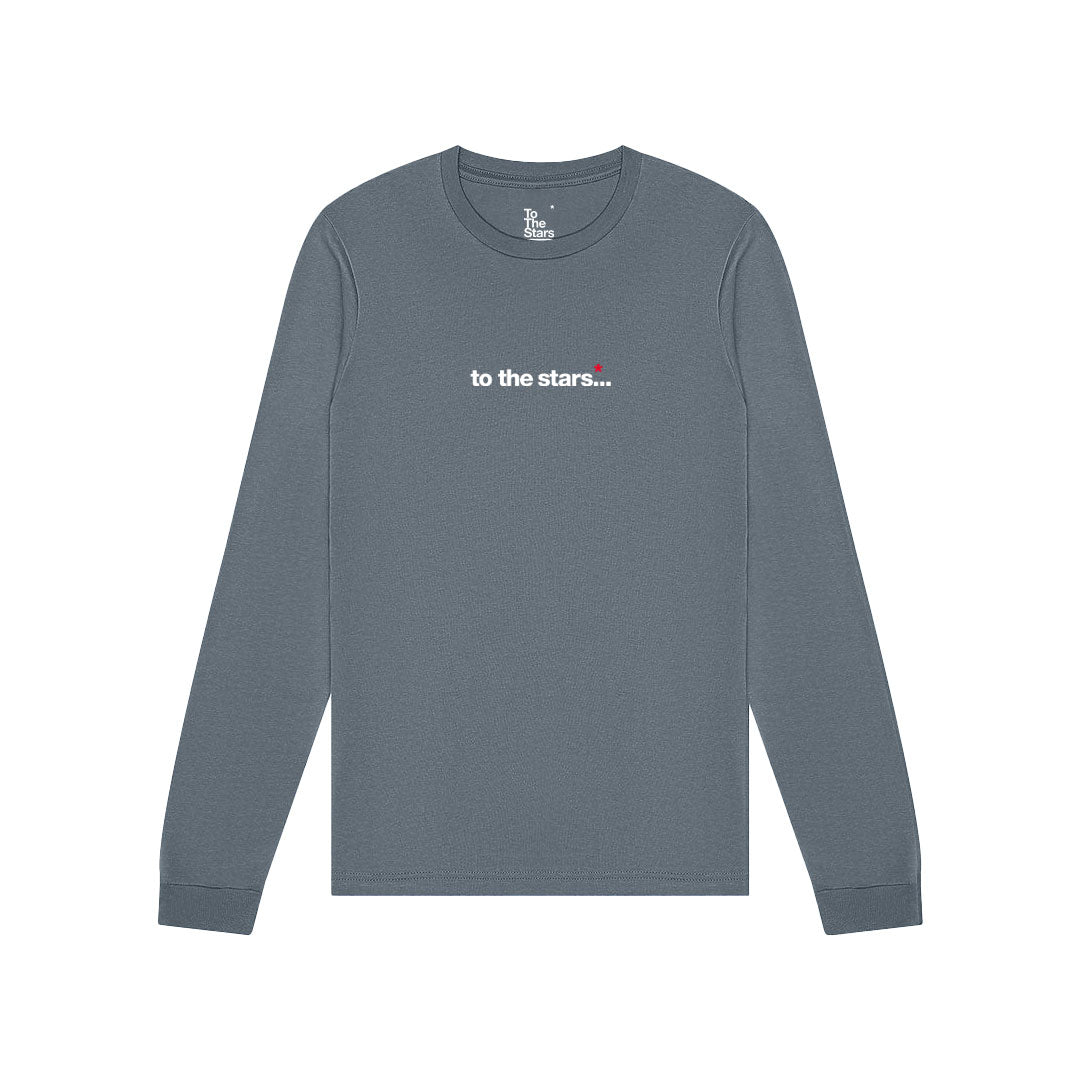 Smallcaps L/S T-Shirt Steel Blue