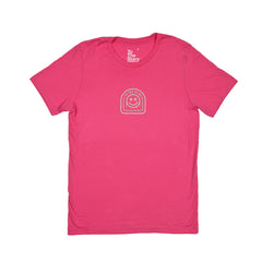 Smiley Center T-Shirt Charity Pink