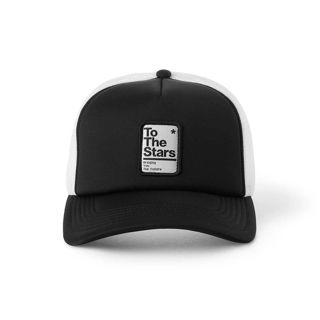 Street Sign Foam Trucker Hat Black