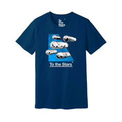 Tic Tac Comic by Thomas Tenney T-Shirt Cool Blue