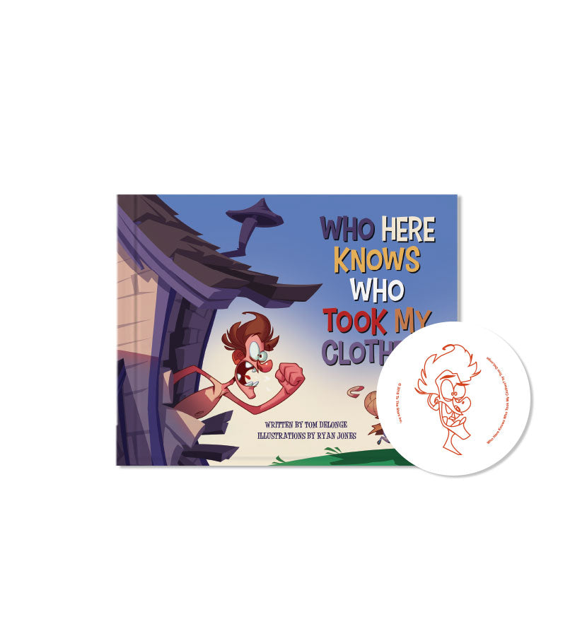 Who Here Knows Who Took My Clothes? First Edition Hardcover + Flexi Vinyl - To The Stars...