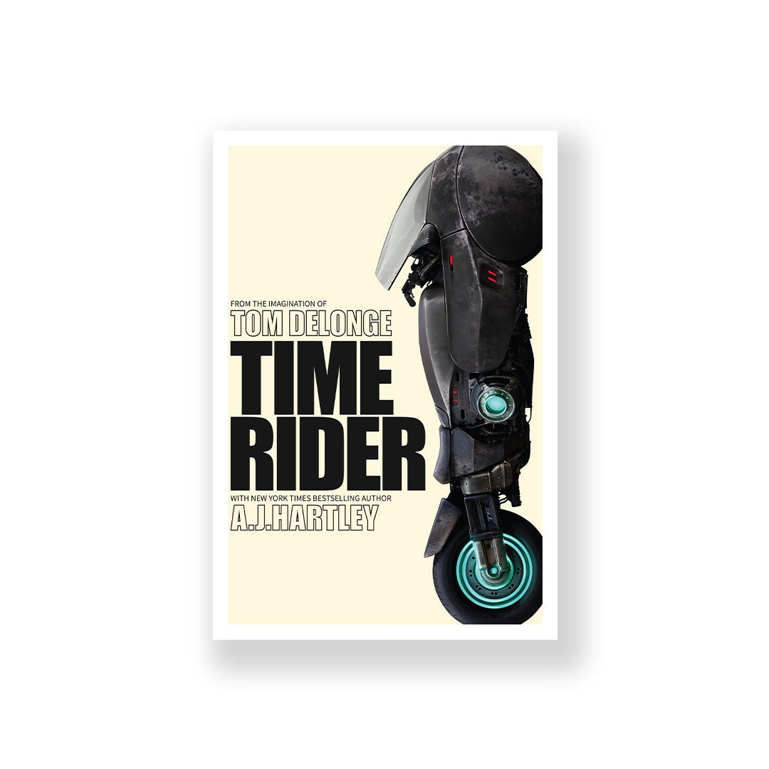 Acclaimed Authors AJ Hartley and Tom DeLonge Deliver Mind-Bending Time Travel Thriller "Time Rider" – A Dystopian Epic That Redefines Science Fiction