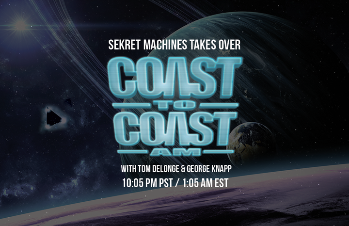 Tom on Coast to Coast This Sunday March 27th!