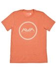 Circle Logo T-Shirt Heather Sunset