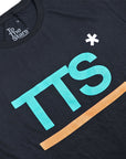 Acronym T-Shirt Black/Turquoise