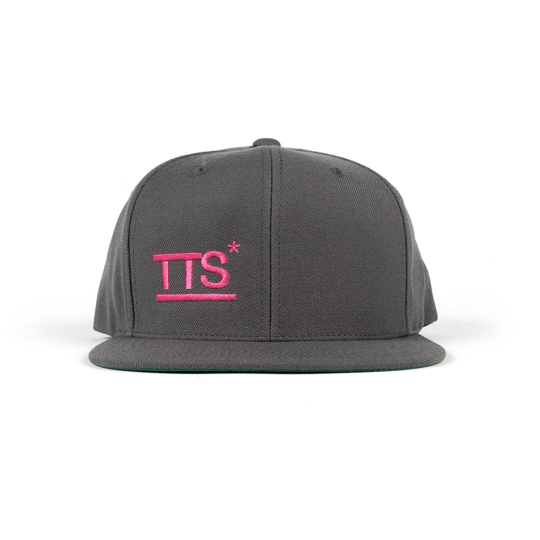 Acronym Snapback Hat Dark Grey