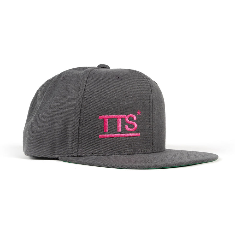 Acronym Snapback Hat Dark Grey