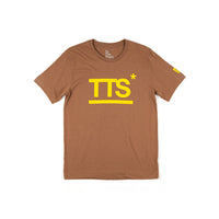 Acronym T-Shirt Sepia/Yellow