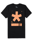 Asterisk Barcode T-Shirt Black