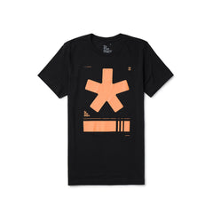 Asterisk Barcode T-Shirt Black