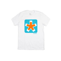 Asterisk Enclosed T-Shirt White
