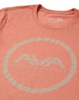 Circle Logo T-Shirt Heather Sunset