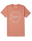 Circle Logo T-Shirt Heather Sunset