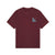 Fundamental Boxy T-Shirt Maroon