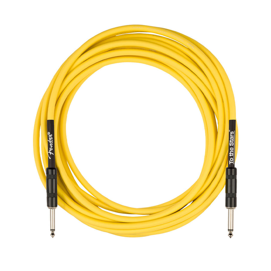TTS* x Fender x Tom 18.6' To The Stars Instrument Cable Graffiti Yellow