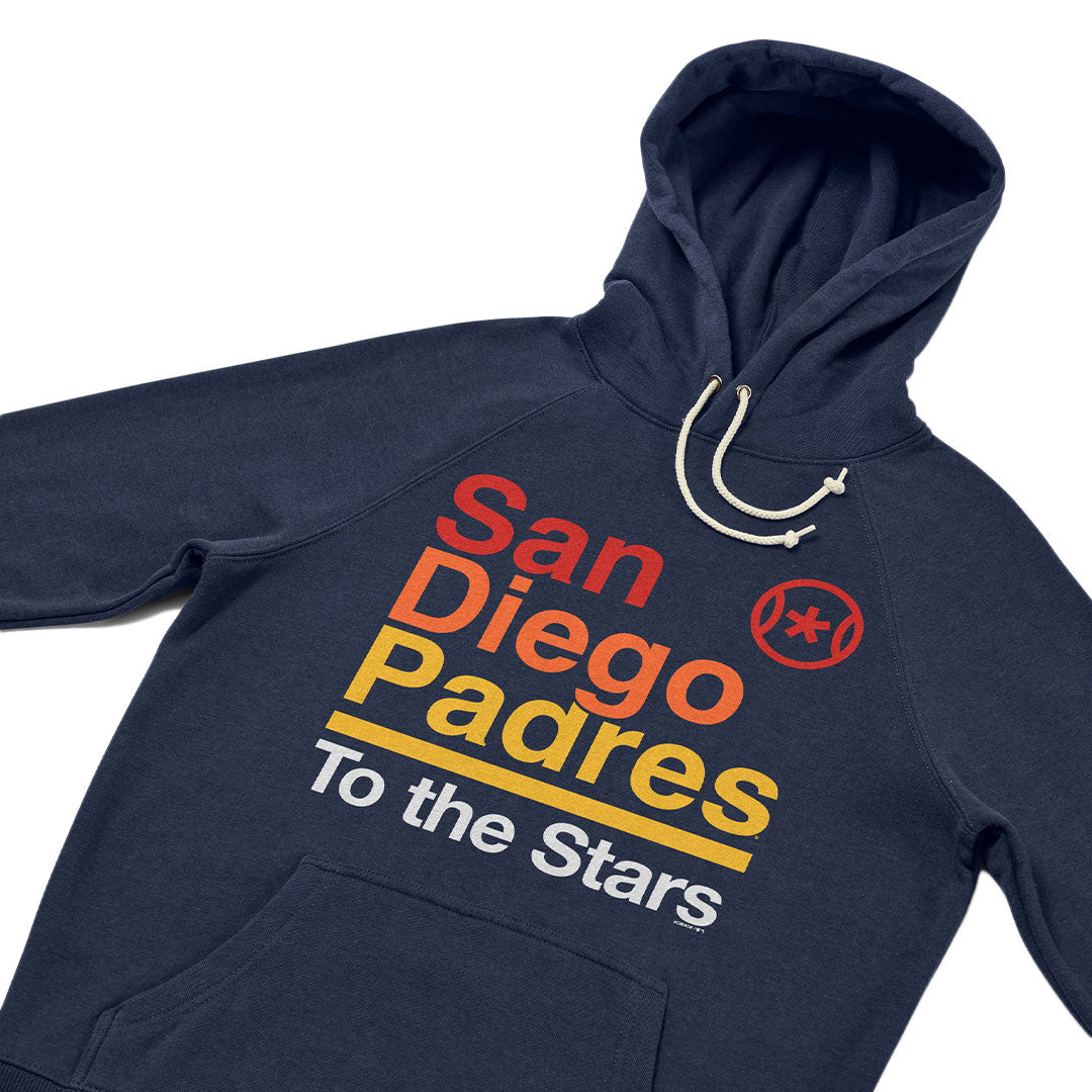 TTS* x Padres x Homage Classic Logo Pullover Hoodie Navy