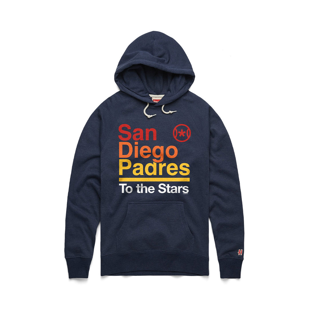 TTS* x Padres x Homage Classic Logo Pullover Hoodie Navy