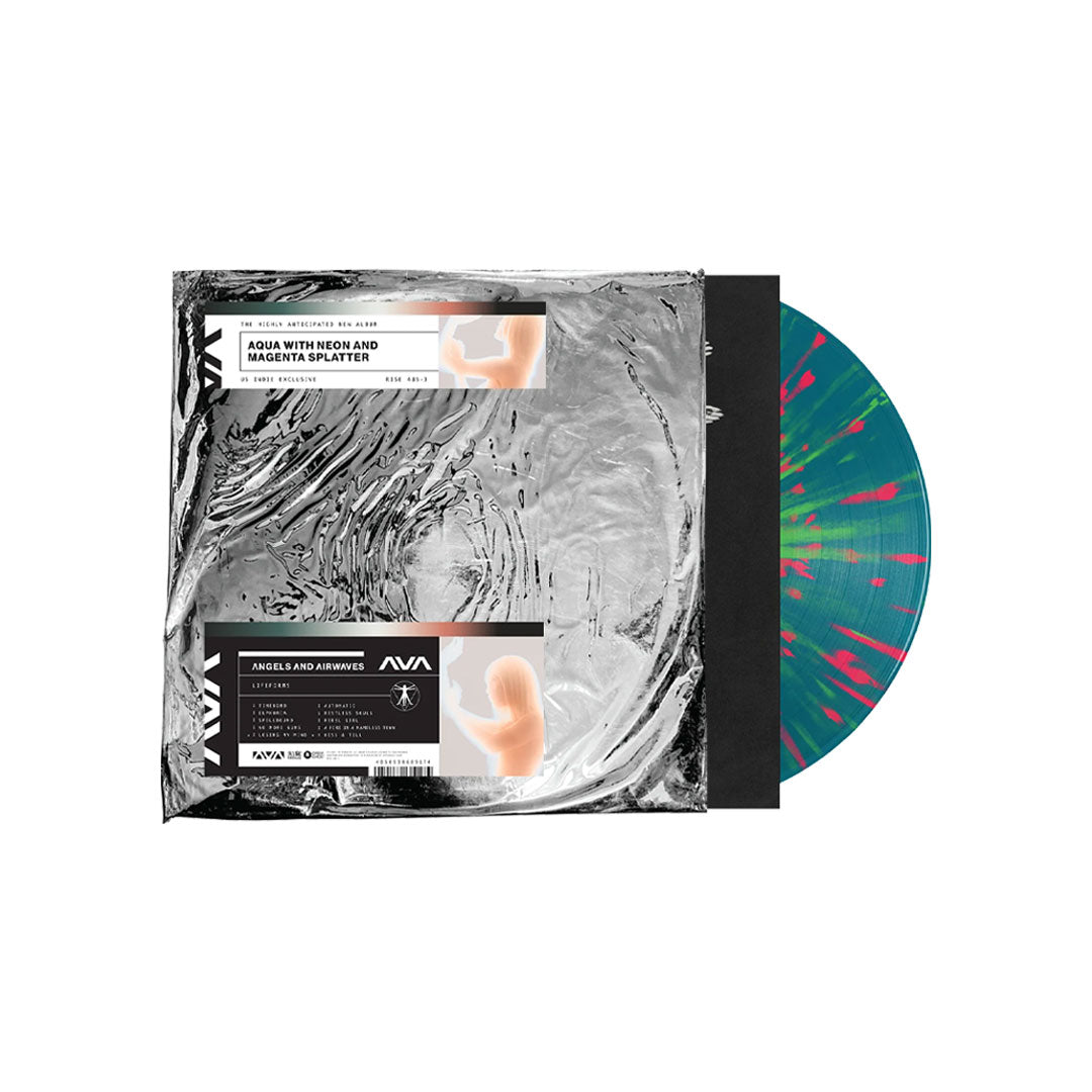 Lifeforms Aqua, Neon and Magenta Splatter LP