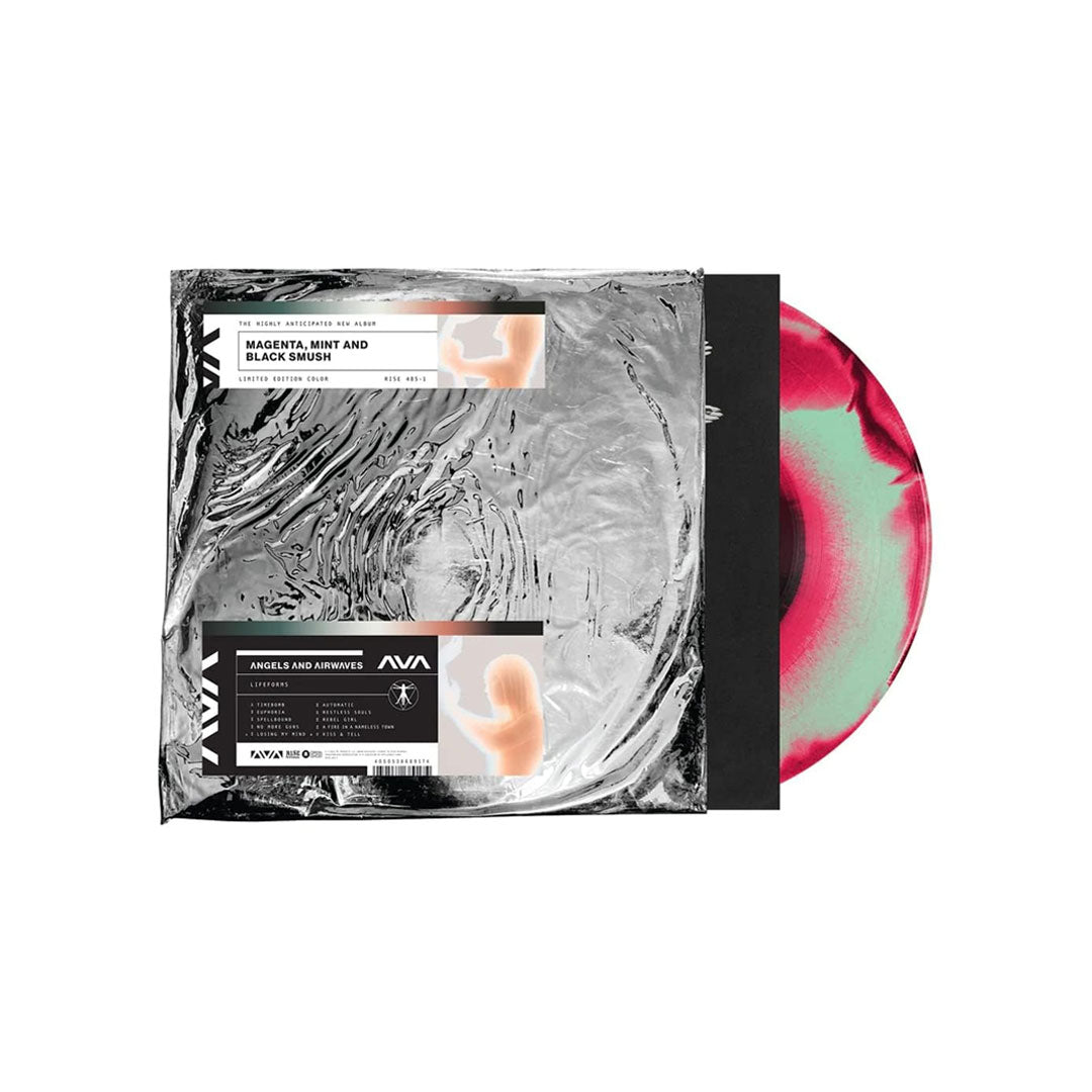 Lifeforms Magenta, Mint and Black Smush LP