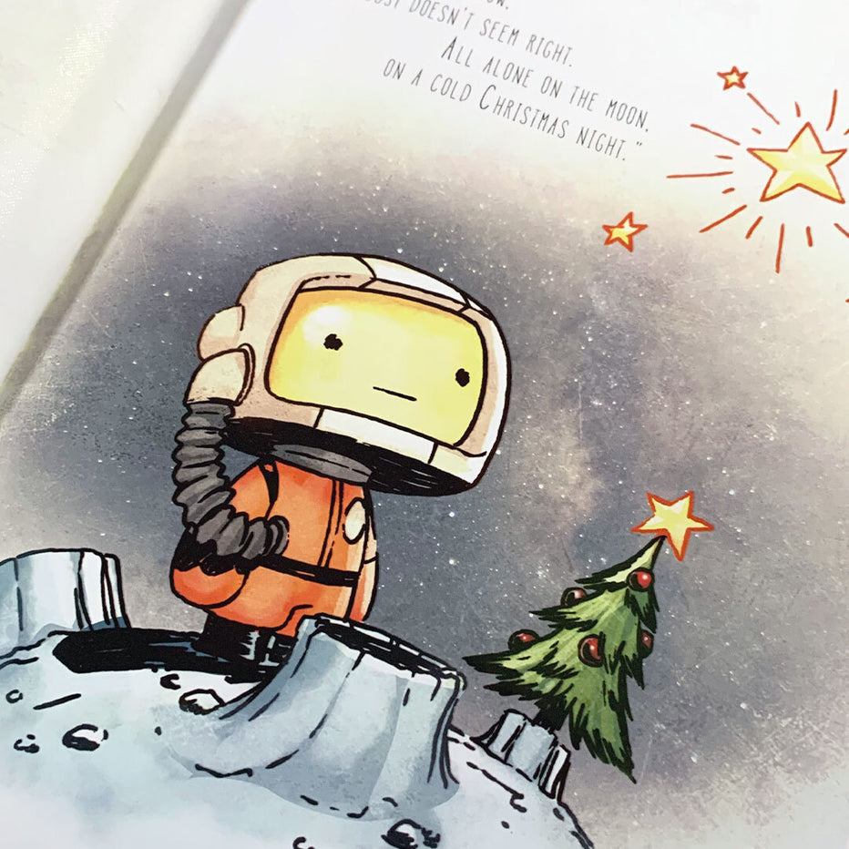 The Lonely Astronaut On Christmas Eve 