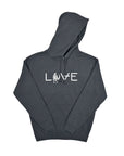 Love Movie Heavyweight Pullover Hoodie Asphalt