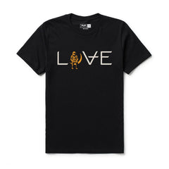 Love Movie T-Shirt Black/Grey/Orange