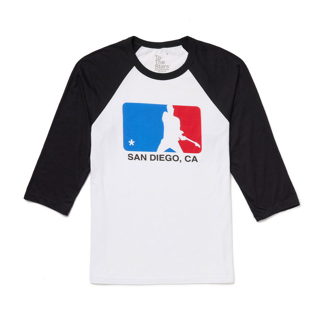 MVT Raglan White/Black