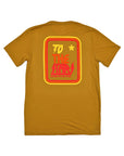 Metal Logo T-Shirt Mustard