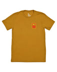 Metal Logo T-Shirt Mustard