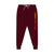 Metal Logo Joggers Maroon