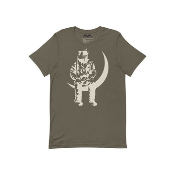 Moon Man T-Shirt Army