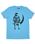 Moon Man T-Shirt Ocean Blue