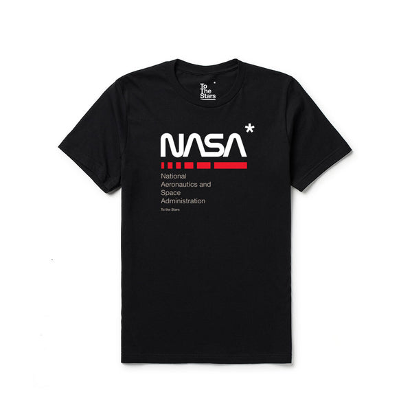 NASA 2.0 T-Shirt Solid Black Tri-Blend