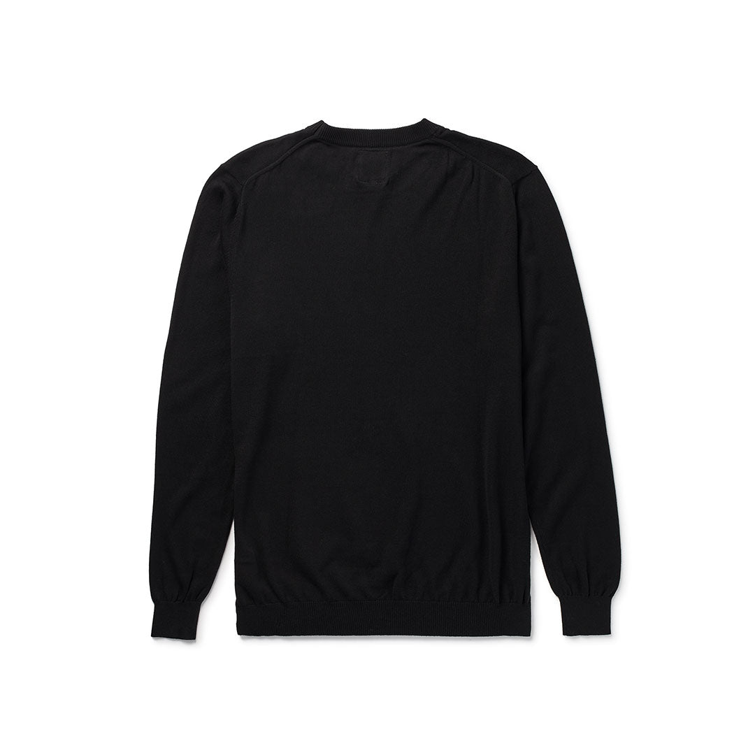 No Curfew Crewneck Sweater Black