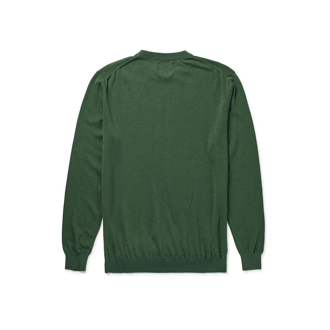 No Curfew Crewneck Sweater Green