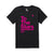 Package T-Shirt Black/Fuchsia