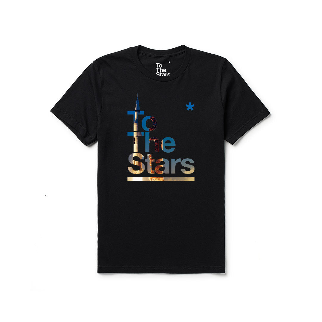 Package Saturn V T-Shirt Black