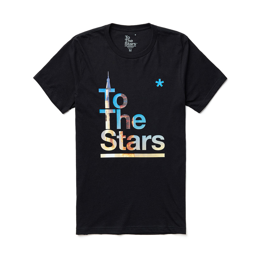 Package Saturn V T-Shirt Black